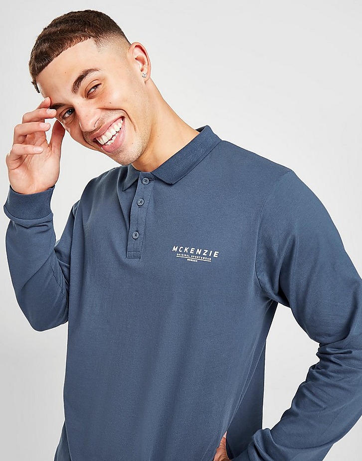 McKenzie Essential Long Sleeve Polo Shirt